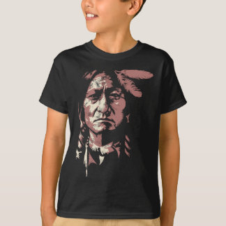 sitta bull native american Chief indian Warrior T Shirt