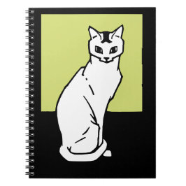 Sitta Cat Julie de Graag Art nouveau Anteckningsbok