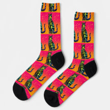 Sitta Cat Novelty Socks
