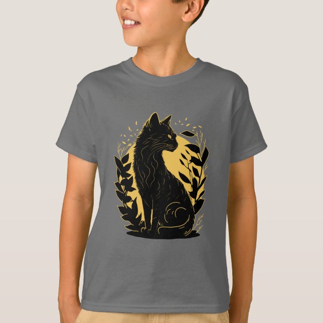 Sitta Cat T Shirt (Framsida)