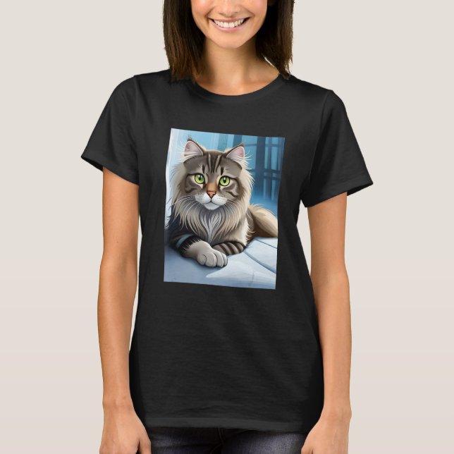 Sitta Cat T Shirt (Framsida)