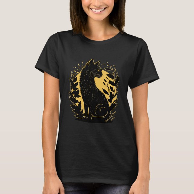 Sitta Cat T Shirt (Framsida)