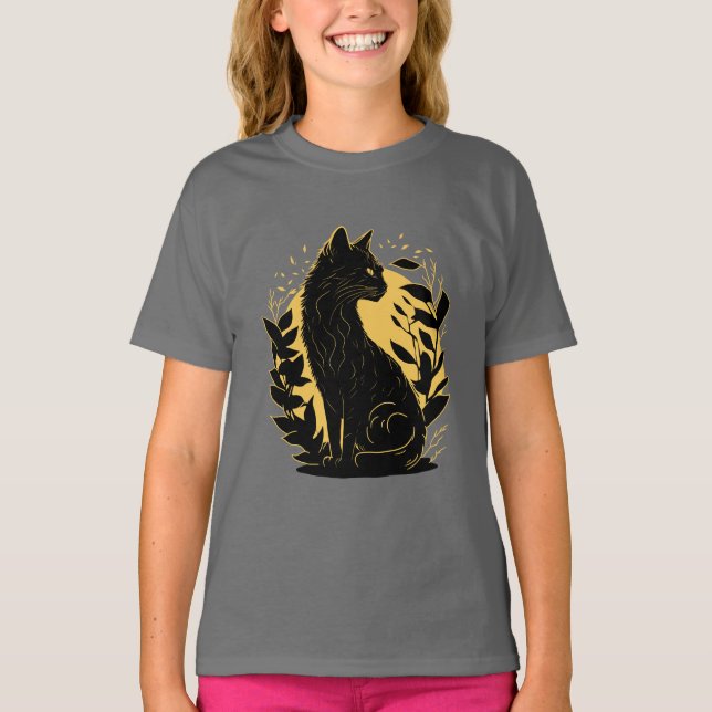 Sitta Cat T Shirt (Framsida)