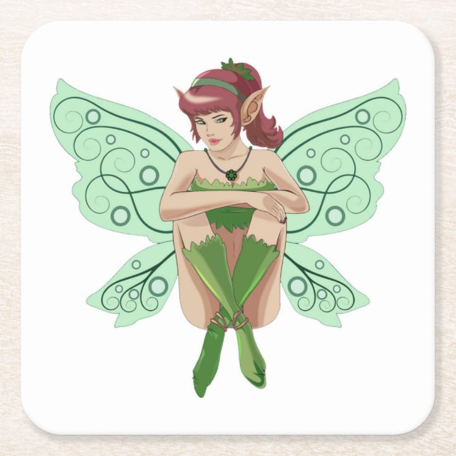 SITTA FAIRY UNDERLÄGG PAPPER KVADRAT (Framsidan)