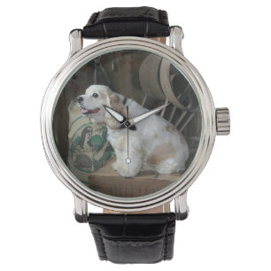 sitta för amerikancockerspanielspaniel armbandsur