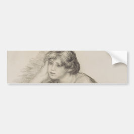 Sitta Girl (av Pierre-Auguste Renoir) Bildekal