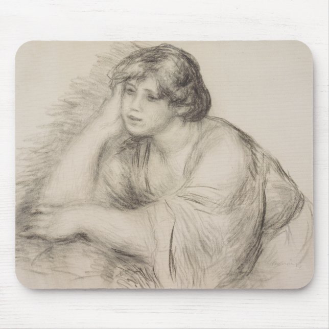 Sitta Girl (av Pierre-Auguste Renoir) Musmatta (Framsidan)