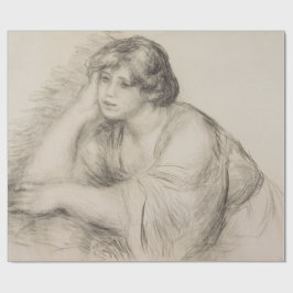 Sitta Girl (av Pierre-Auguste Renoir) Presentpapper