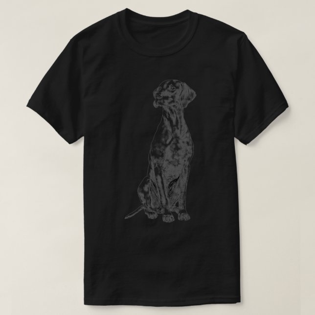 Sitta Hund Hungary Vizsla Premium T Shirt (Design framsida)