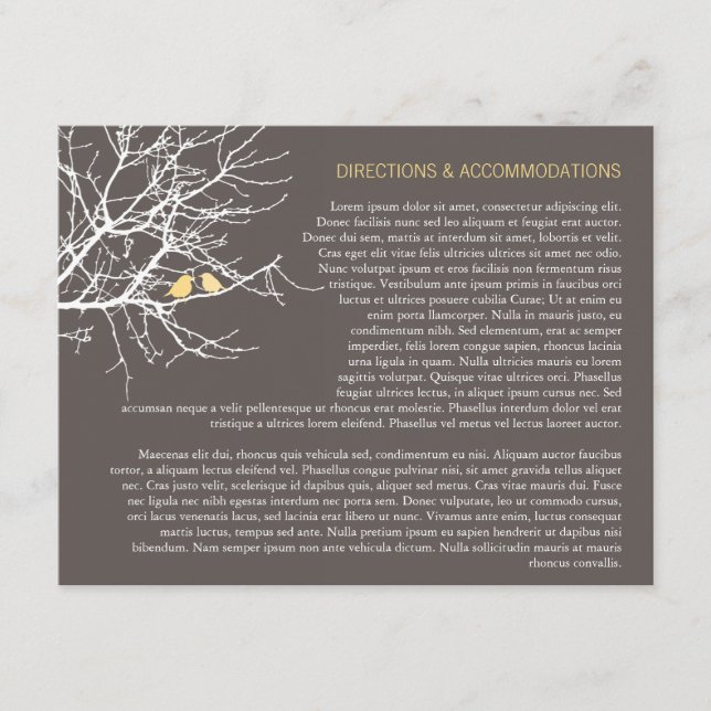 Sitta i ett Träd-infogningsprogram Tilläggskort (Framsida)