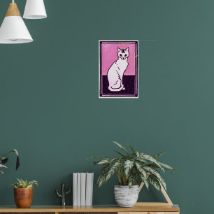 Sitta-katt av Julie de Graag Poster