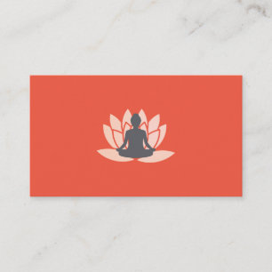 Sitta Lotus Flower Marcular Visitkort