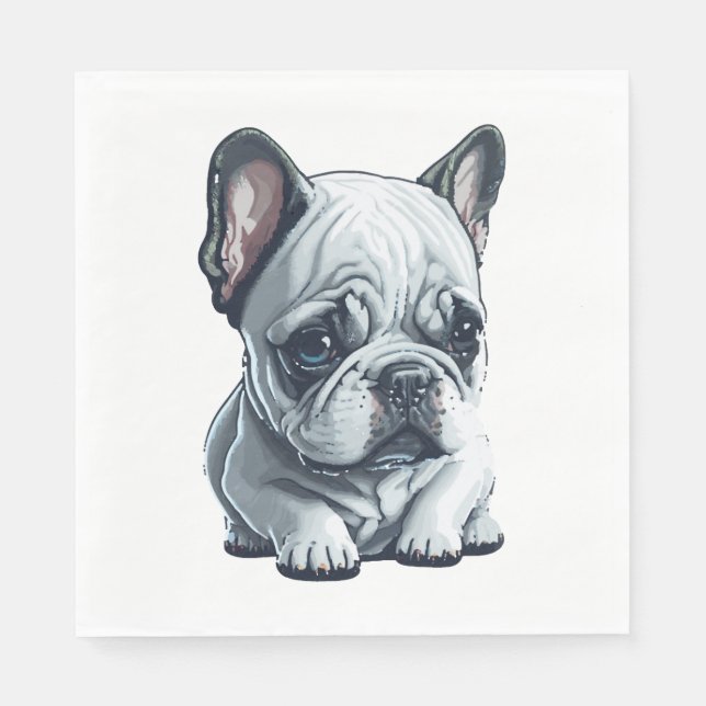 Sitta med Fransk Pappersservett (Framsidan)