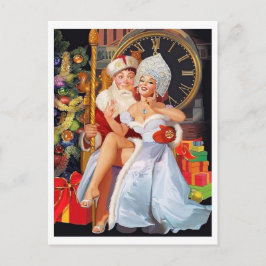 Sitta på en lyckligt lottad kille. vykort