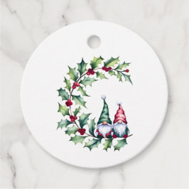 Sitta på Holly Twig Gåvor Etiketter