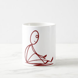 Sitta på marken Mugg