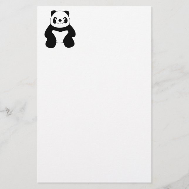Sitta panda brevpapper (Framsida)