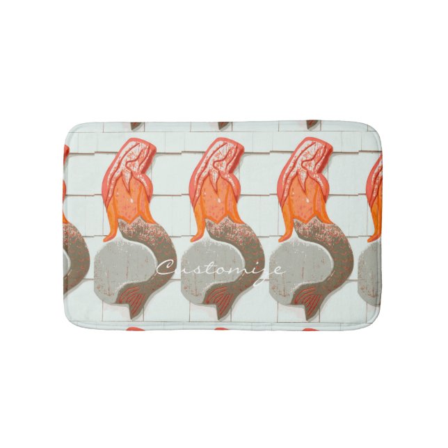 Sitta rödhårig sjöjungfruar Thunder_Cove Badrumsmatta (Framsidan)