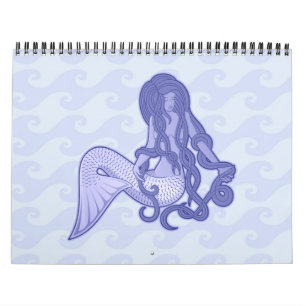 Sitta Sjöjungfru Blue Kalender