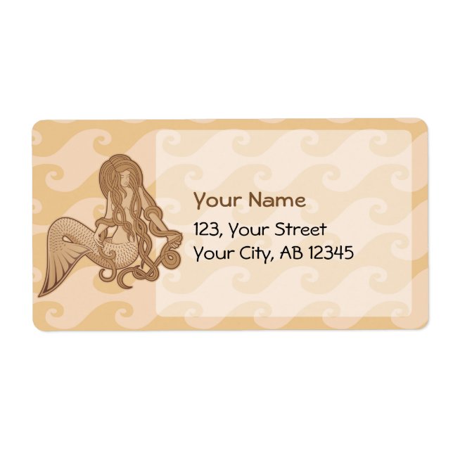 Sitta Sjöjungfru Fraktsedel (Framsidan)