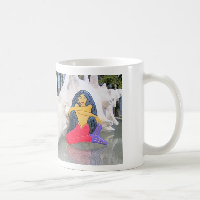 sitta sjöjungfru mugg (Höger)