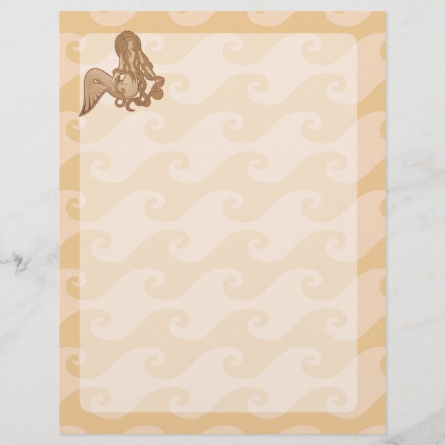 Sitta Sjöjungfru Reklamblad (Framsidan)