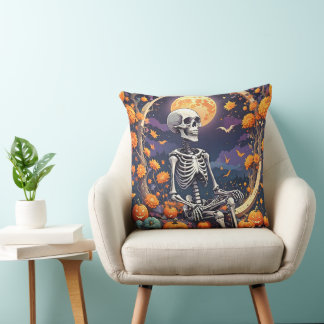 Sitta Skeleton väntar på Älskare Kudde