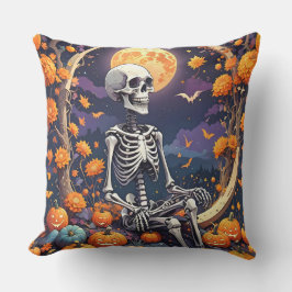 Sitta Skeleton väntar på Älskare Kudde