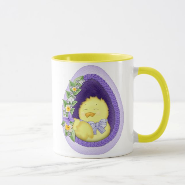 Sitta Söt Fönsterägg Mugg (Höger)