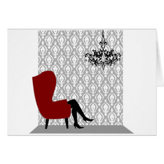 Sitta Söt Hälsningskort