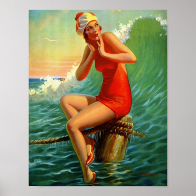 "Sitta Söt" Painting - Edward Mason Eggleston Poster (Framsidan)