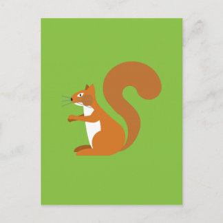 Sitta Squirrel Vykort