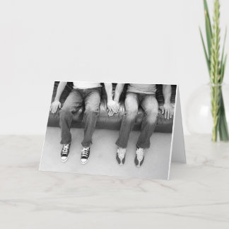 Sitta tillsammans för evigt kort