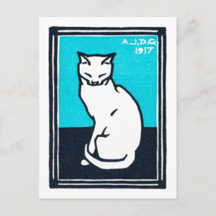 Sitta White Cat, Julie de Graag Vykort
