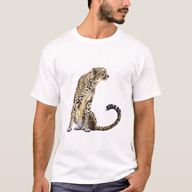 Sittacheetah T Shirt (Framsida)