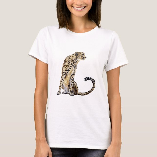 Sittacheetah T Shirt (Framsida)