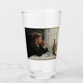 Sittad man-Borttappad i tankarna vid Bord Glaskopp