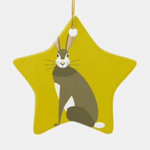 SittaHare Julgransprydnad Keramik