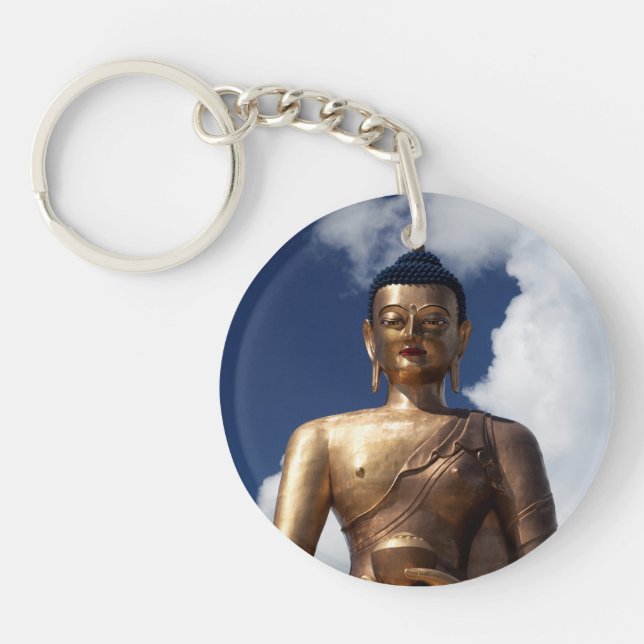 Sittande Buddha-staty (Framsidan)