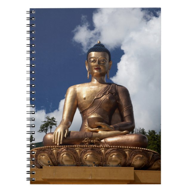 Sittande Buddha-staty Anteckningsbok (Framsidan)