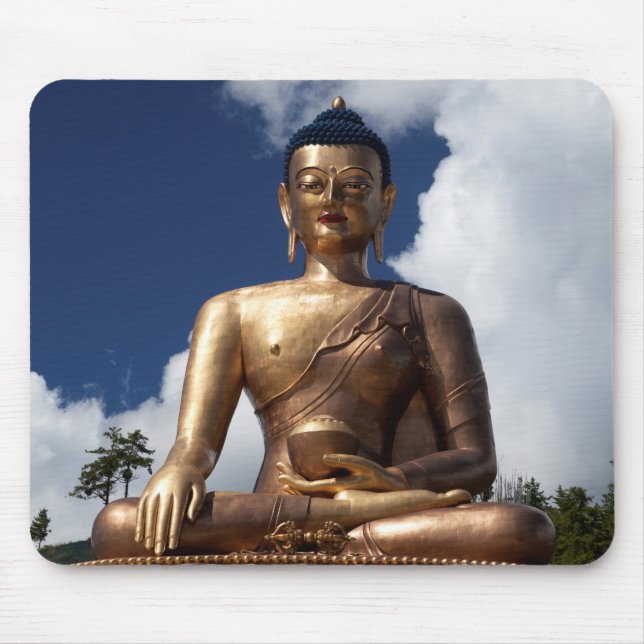 Sittande Buddha-staty Musmatta (Framsidan)