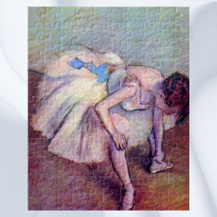 Sittande dansare av Edgar Degas, Vintage balettkon Pussel