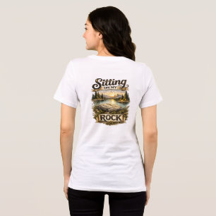 Sittande på min klippa t shirt
