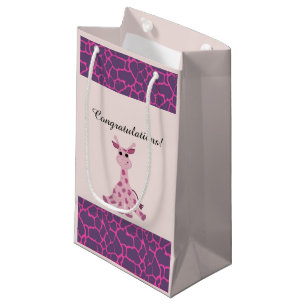 Sittande rosa nyckfull giraff