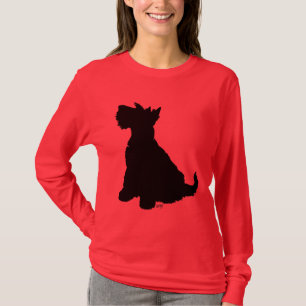 Sittande Scottie Hund Tröja