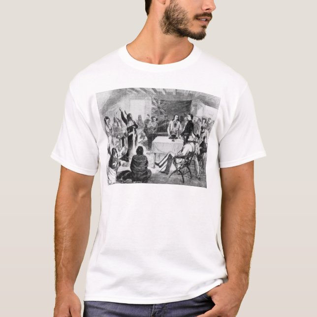 Sittatjurråd, 1877 tee shirt (Framsida)