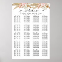 Sittdiagram för bohemisk Chic Blommigt