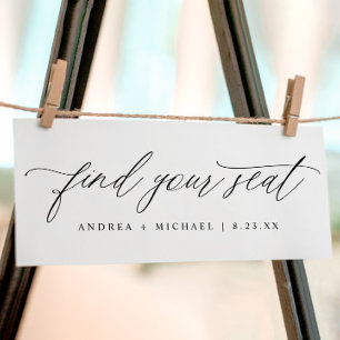 Sittdiagram för bröllop - hitta ditt säteskort