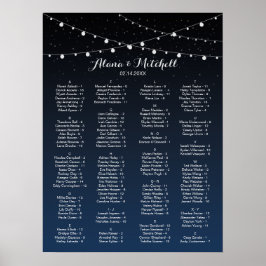 Sittdiagram för den kelestiala marflottan, blå stj poster