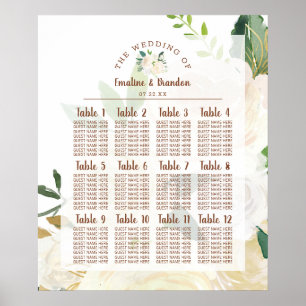 Sittdiagram för växthus färsk Rustic Land Bord Poster